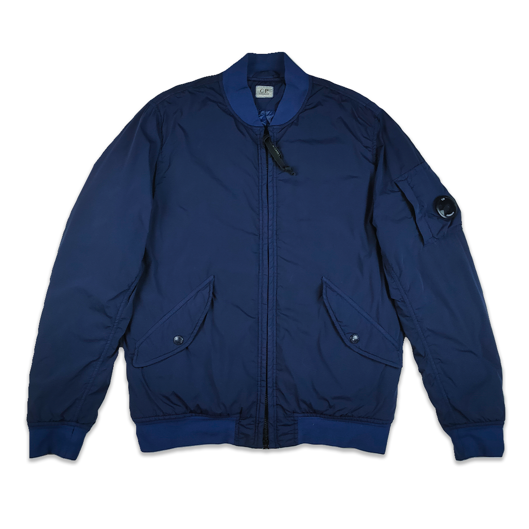 C. P. Company Vintage Nycra Arm-lense Bomber Jacket