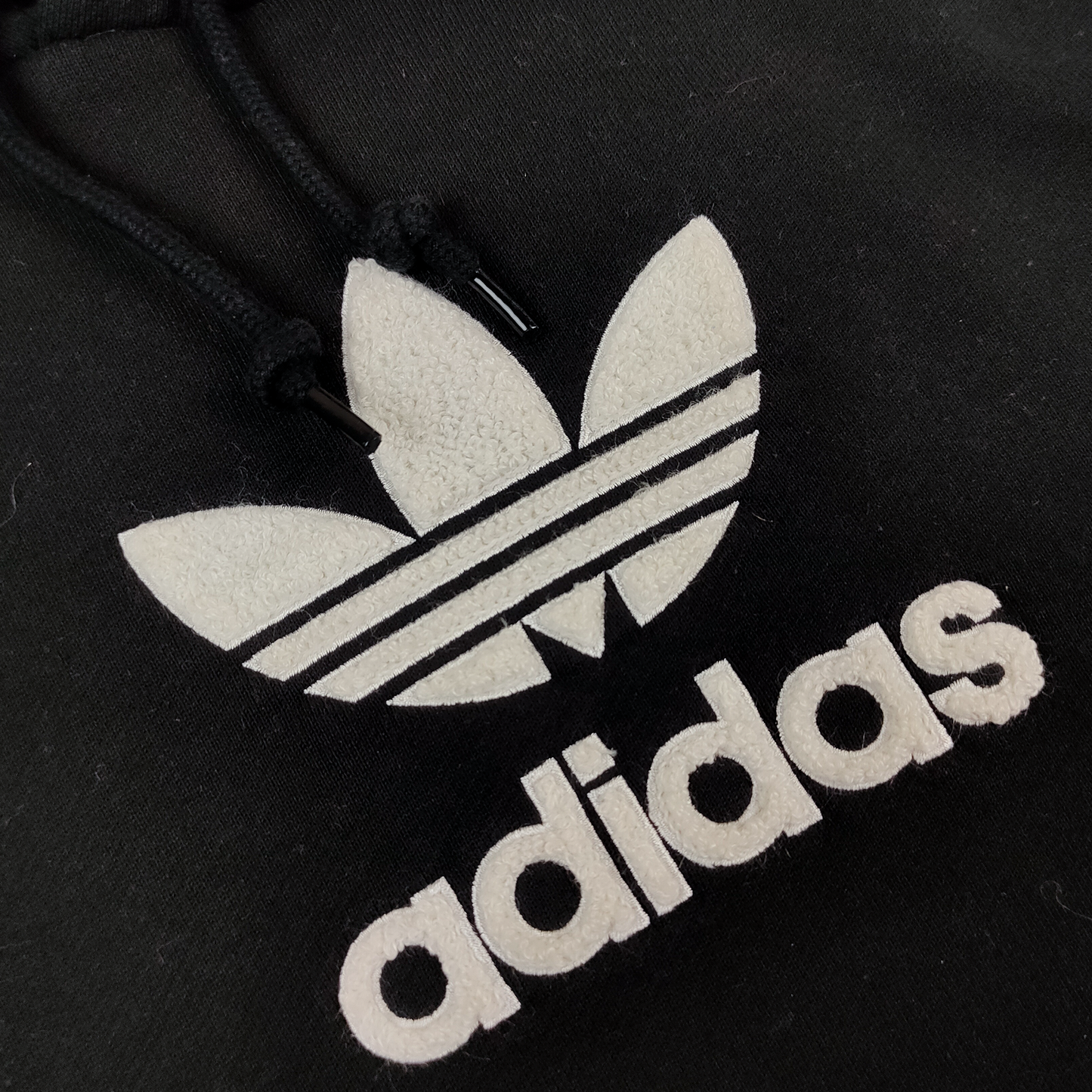 Adidas Hoodie With Puffer Enbrodiery