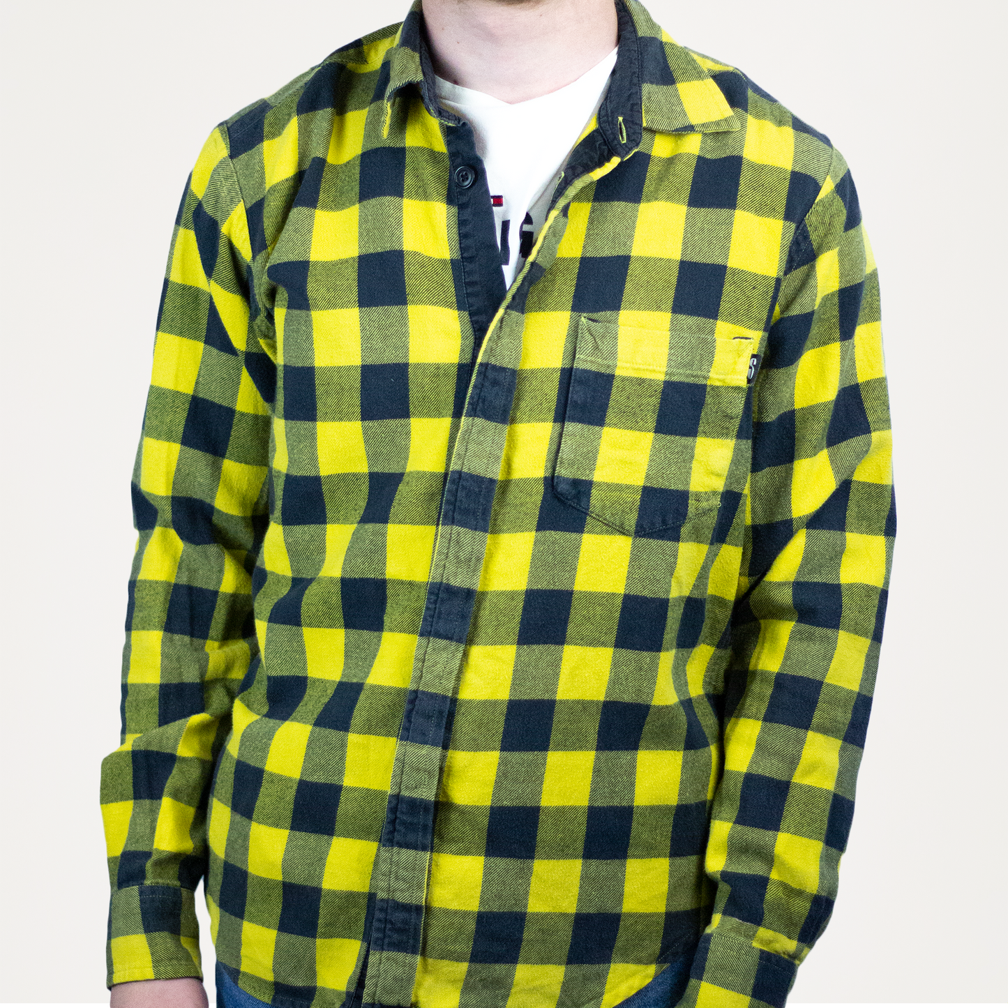 Stussy checked vintage 90s shirt