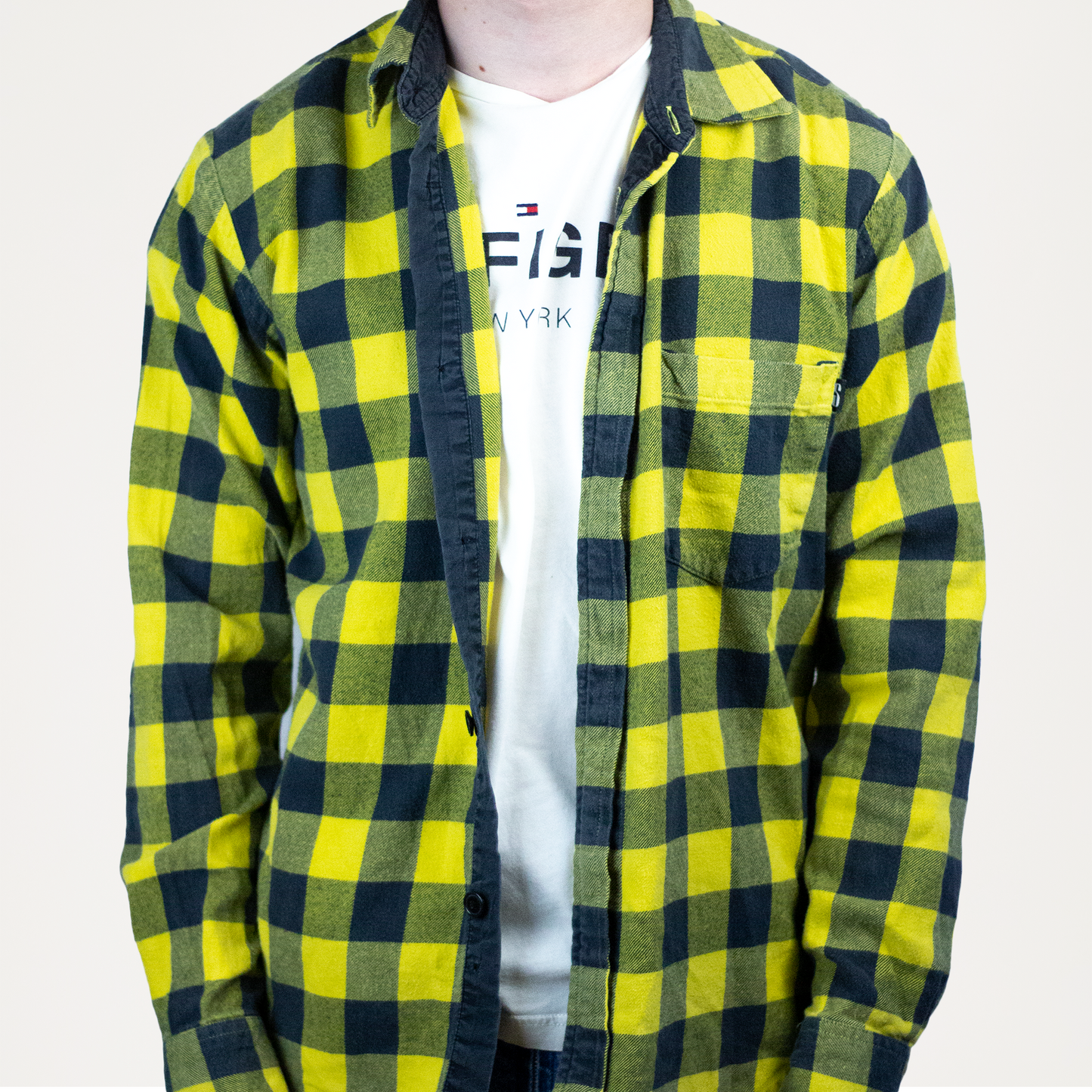 Stussy checked vintage 90s shirt