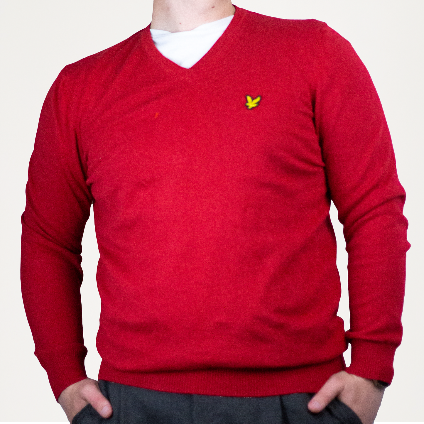 Lyle & Scott Woolen V-neck sweater