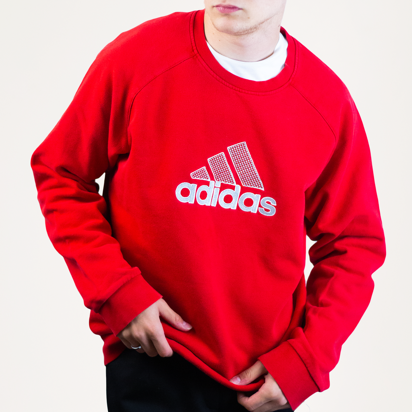 Adidas Vintage Logo Sweatshirt