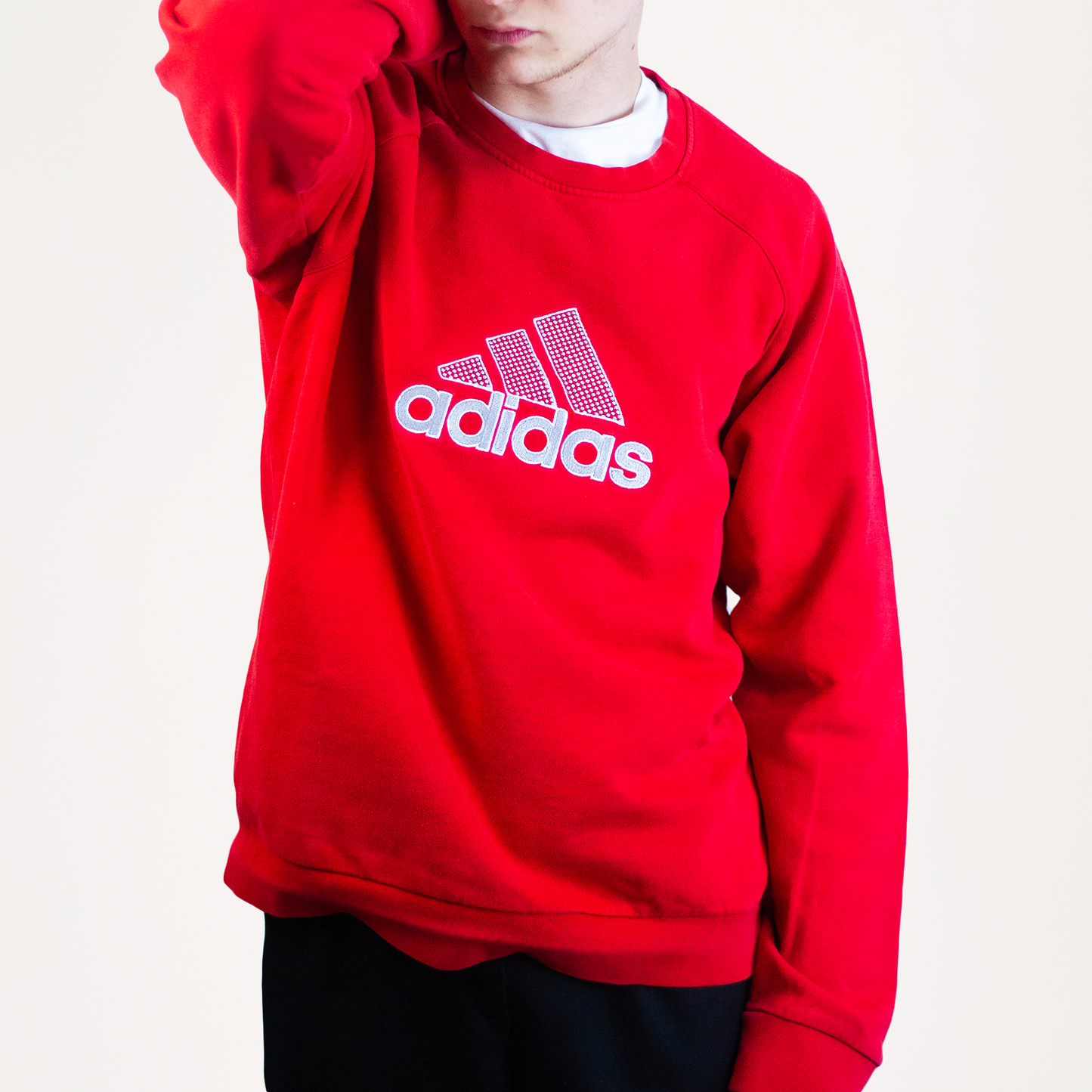 Adidas Vintage Logo Sweatshirt