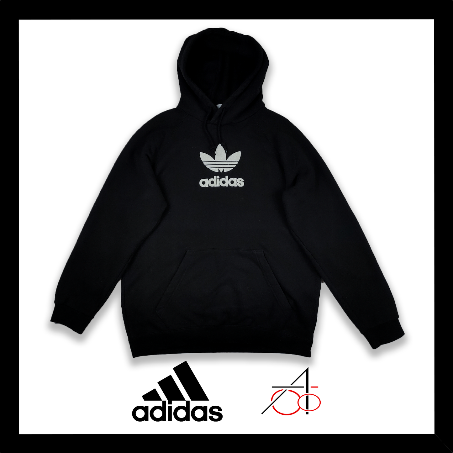 Adidas Hoodie With Puffer Enbrodiery