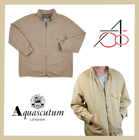 Aquascutum vintage 90s blouson jacket