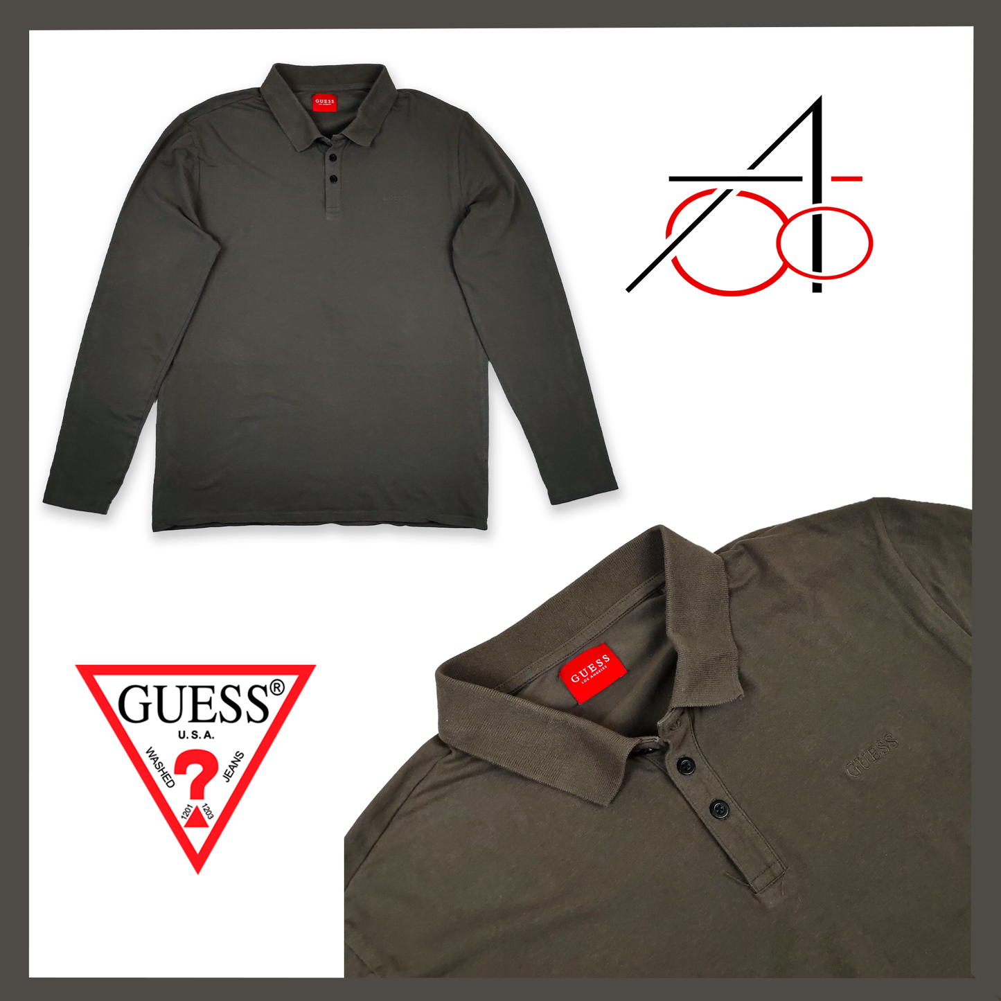 Guess longsleeve polo